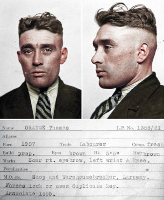 Colorized Mugshots Of Criminals From The 30’s