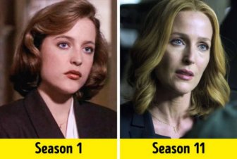 TV Show Actors, First Season Vs. Last Season