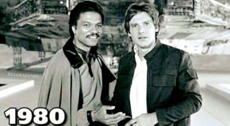 Harrison Ford And Billy Dee Williams 30 Years Later