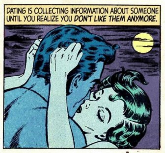 Modern Love Meets Vintage Romantic Comics