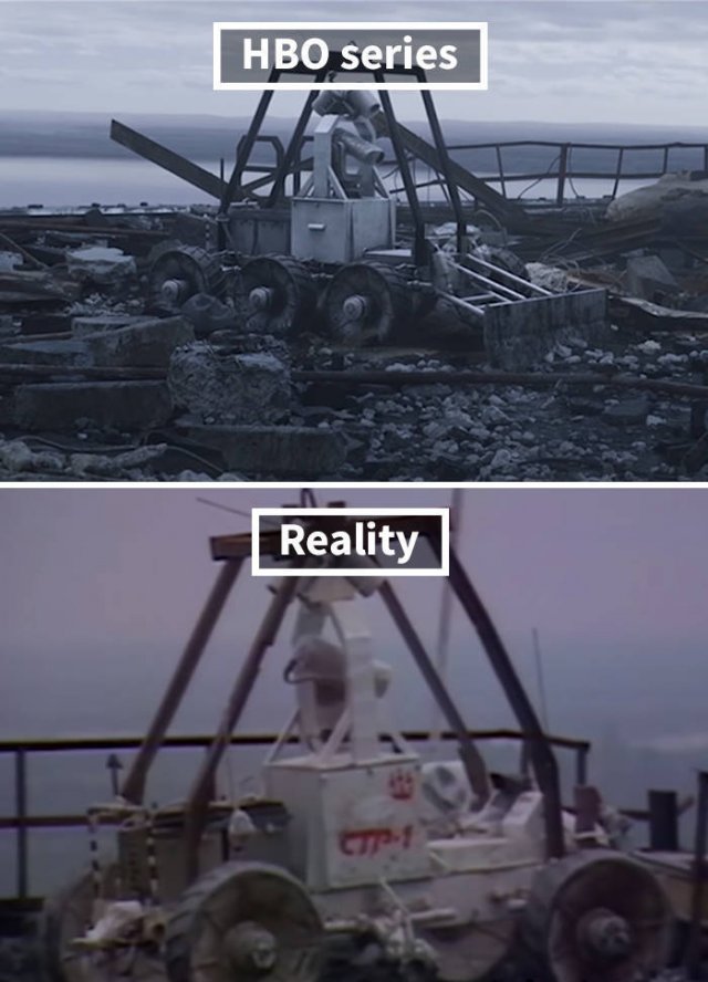 HBO “Chernobyl” Vs Real Photos