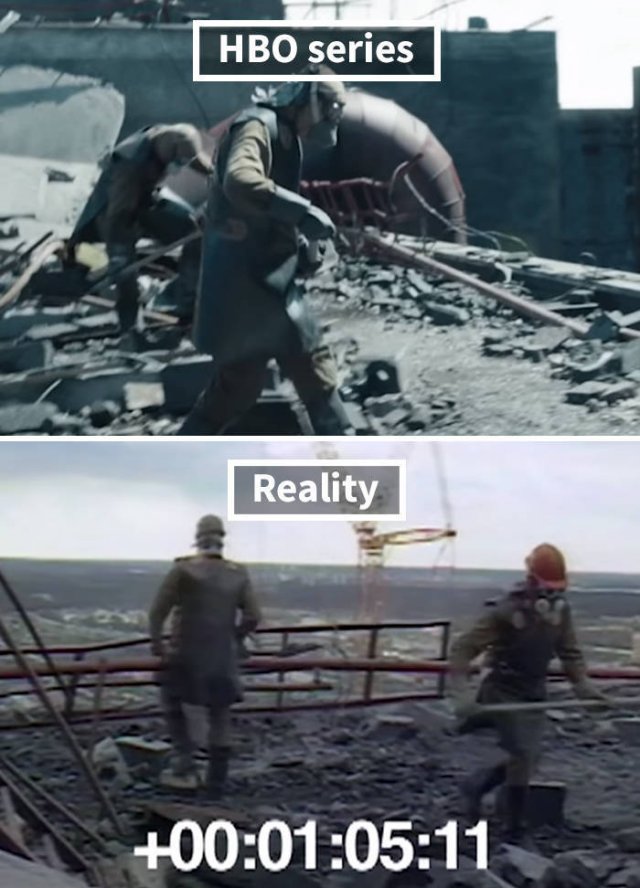 HBO “Chernobyl” Vs Real Photos