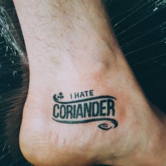 People Hate Coriander