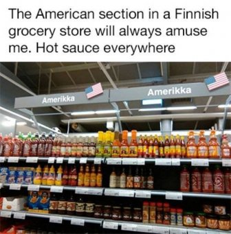 How Various Countries Present “American” Food In Local Supermarkets