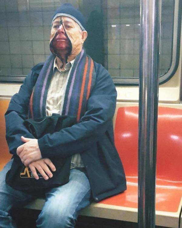 Strange People On The Subway