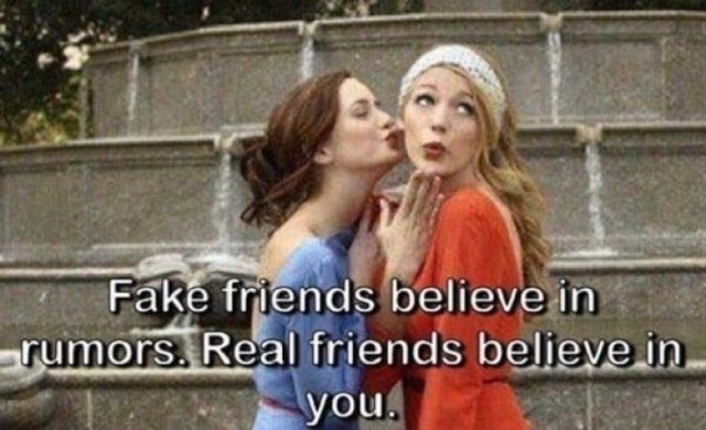 Memes About Fake Friends
