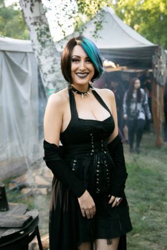 Photos From A Goth Festival