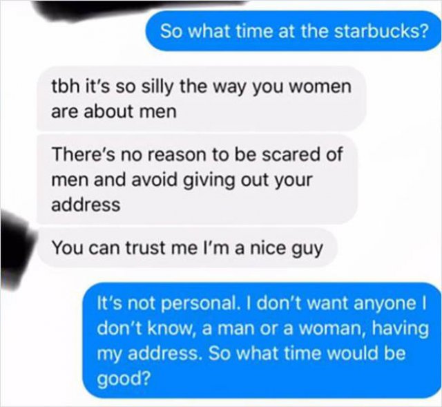 A Guy Gets Mad Because Woman Didn’t Give Him Her Home Address