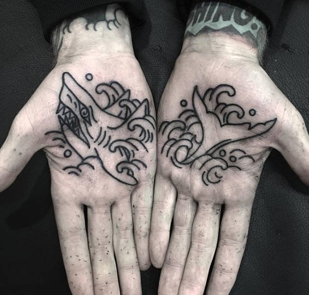 Tattoos On Palms
