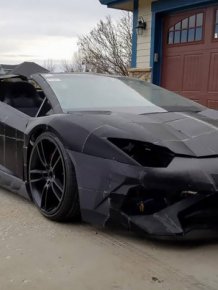 Lamborghini Aventador Made On A 3D-Printer