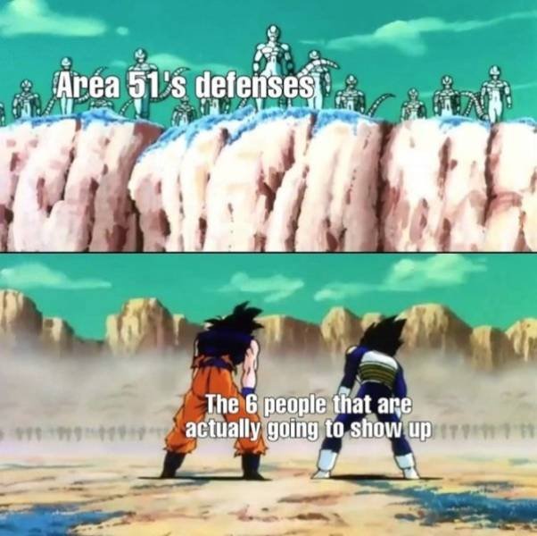 “Area 51” Raid Memes