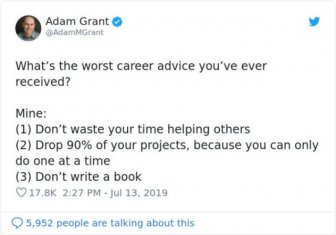 Share The Worst Career Advice You’ve Ever Received