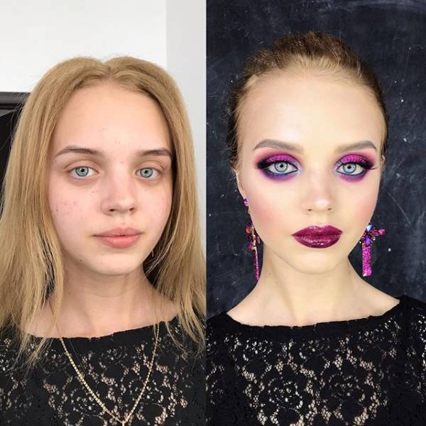 Makeup Can Change A Lot