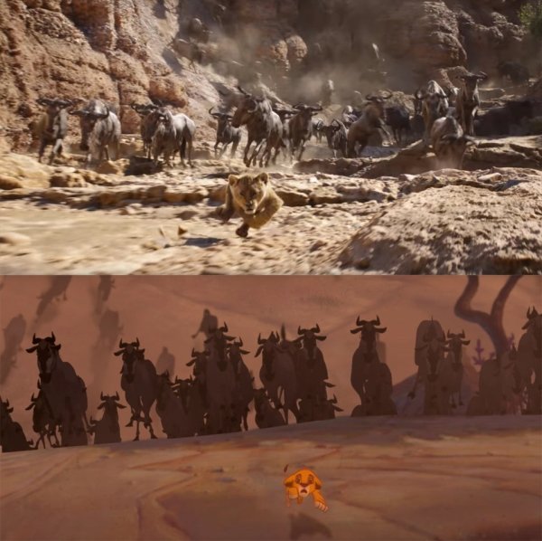 Let's Compare The New Lion King To The Original