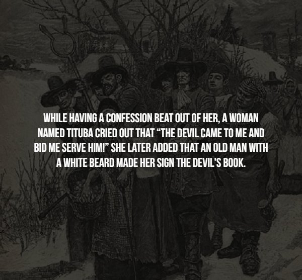 Facts About Salem Witch Trials