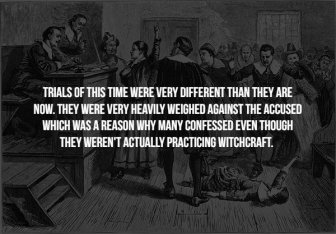 Facts About Salem Witch Trials