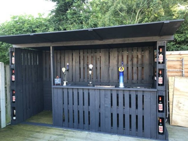 Bar From Pallets