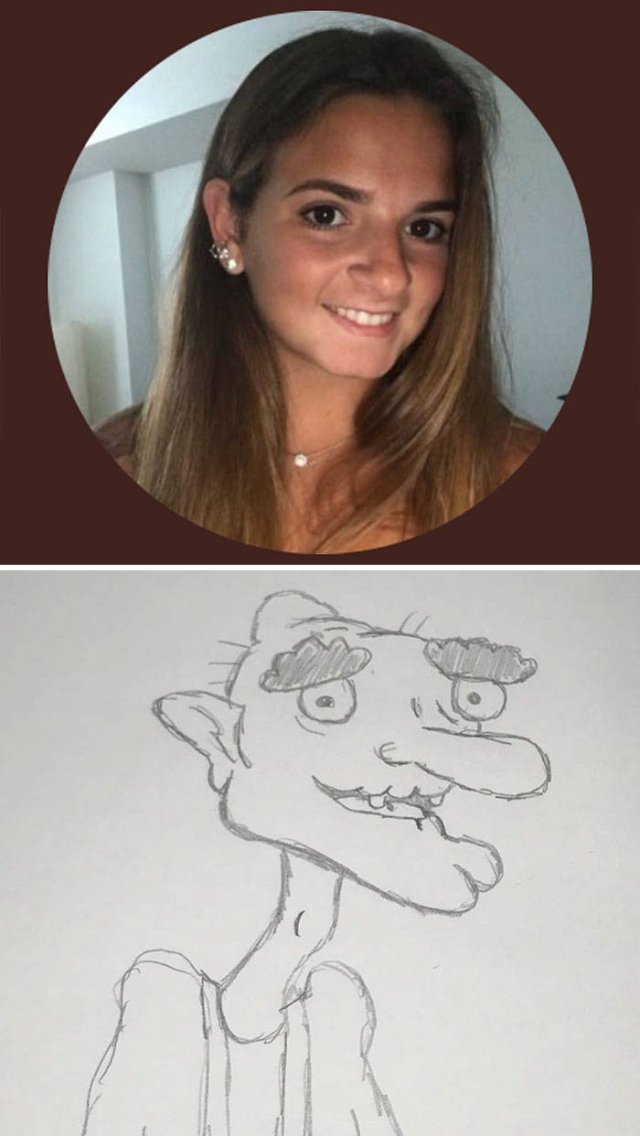 One Guy Is Drawing Funny People’s Twitter Profile Pics