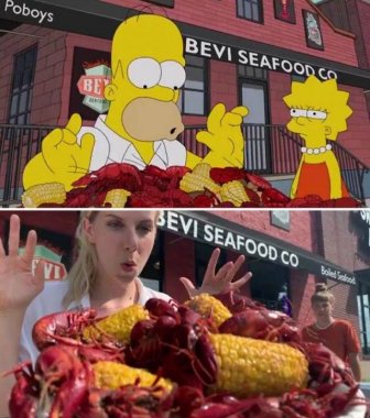 Two Swiss Tourist Girls Recreate “The Simpsons” Scenes In New Orleans