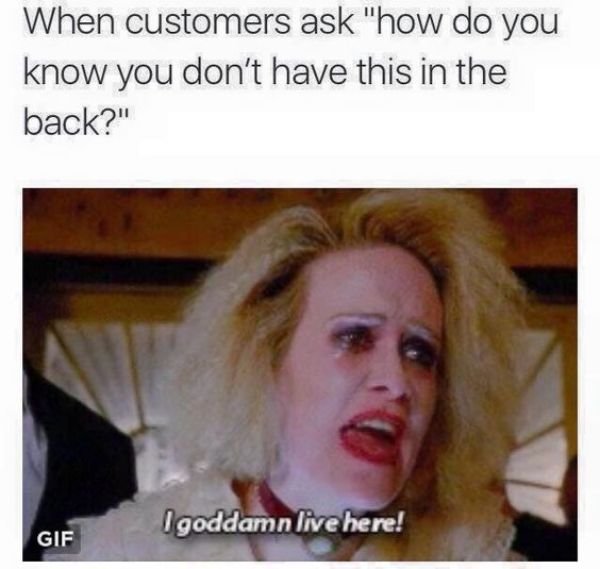 Restaurant Worker Memes