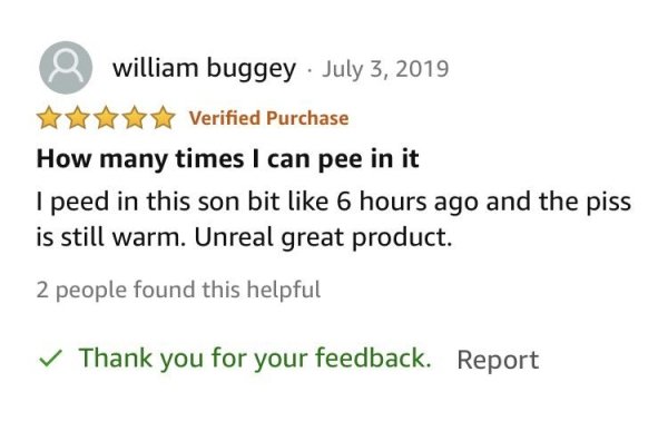 Not Very Useful Amazon Reviews And Replies