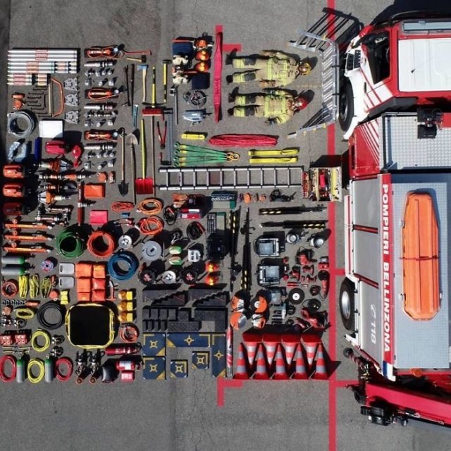 Emergency Service Vehicles From All Over The World And The Equipment Inside Them