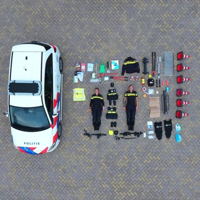 Emergency Service Vehicles From All Over The World And The Equipment Inside Them