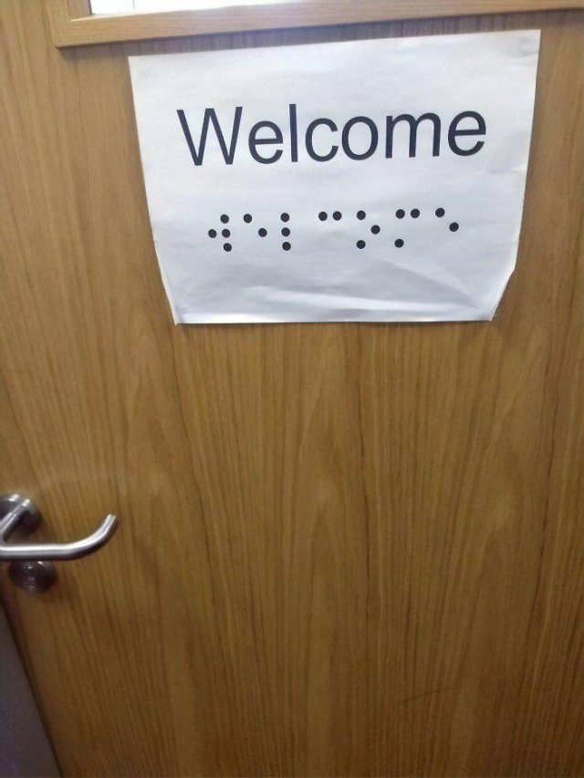 Braille Fails