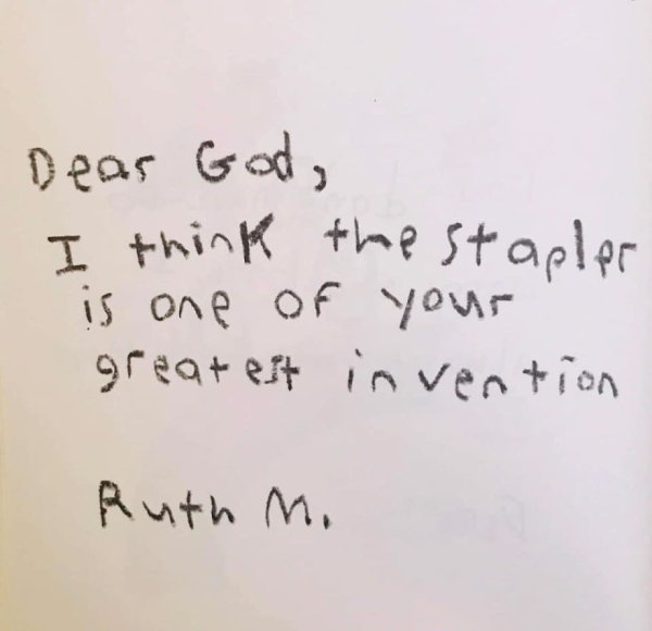 Teacher Asks Her 3rd Graders To Write A Letter To God