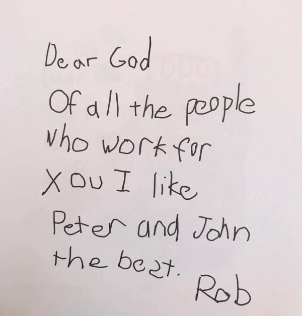 Teacher Asks Her 3rd Graders To Write A Letter To God