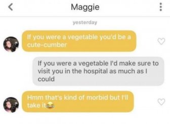 Tinder Pick-Up Lines