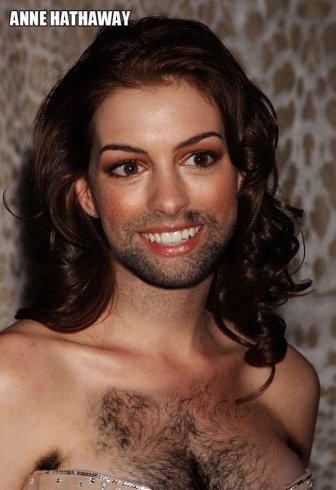 If Famous Ladies Were More Hairy...
