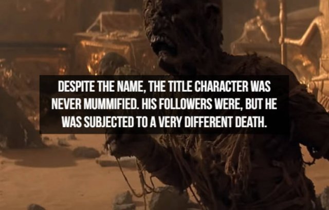 Interesting Details About “The Mummy”