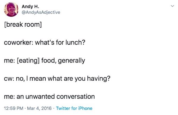 Why Having Lunch At The Office Is Awful
