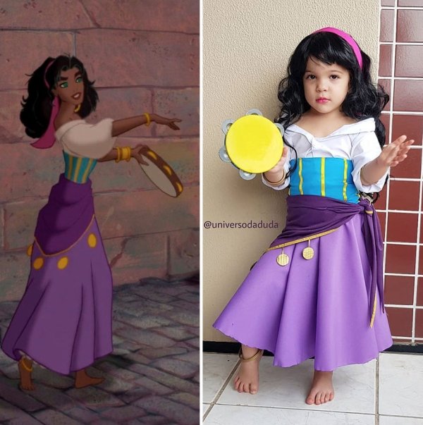 Cute Cosplay From Little Girl