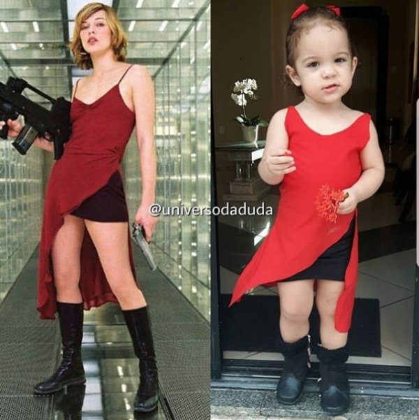 Cute Cosplay From Little Girl