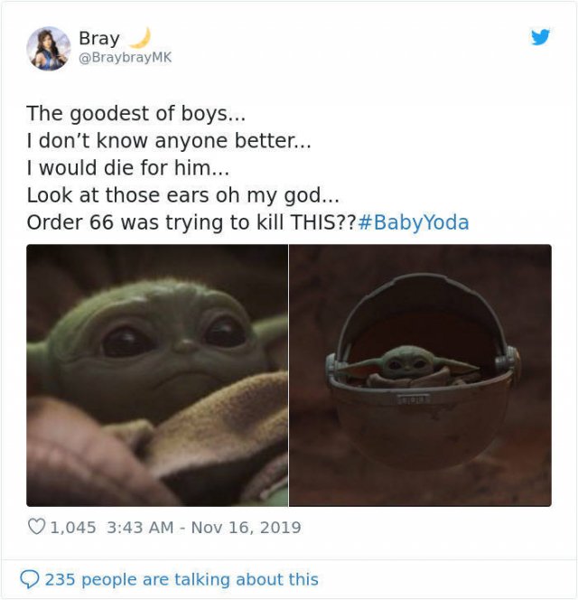 Very Cute Baby Yoda