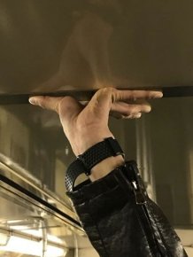 Unusual Hands In The Subway