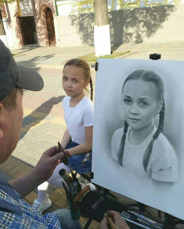 Beautiful Realistic Portraits By A Russian Artist