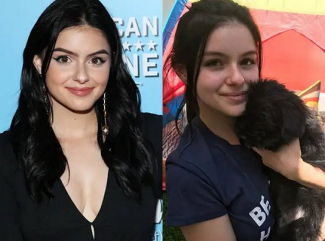 Famous Women With And Without Makeup, part 2