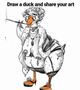 Just Try To Draw A Duck