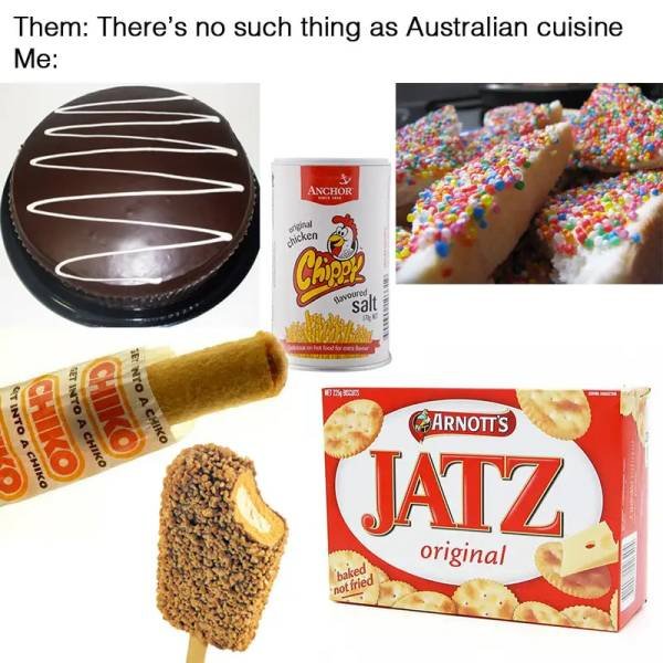 Aussie Food Memes