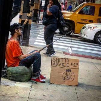 Handmade Signs From Homeless People