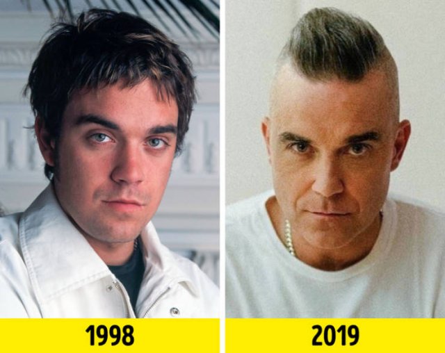 Stars Of The '90s Then And Now