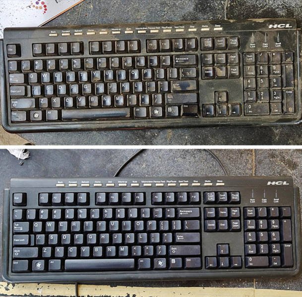 Cleaning: Before And After Pictures