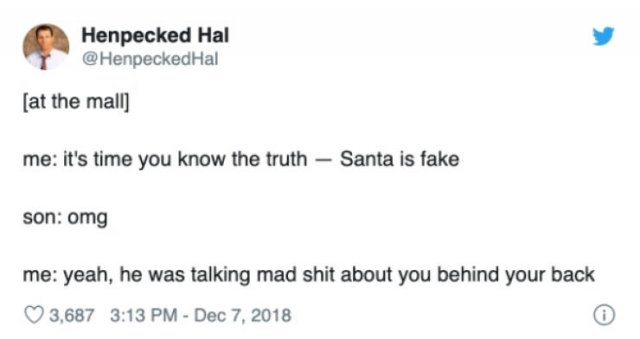 Funny Tweets About Santa