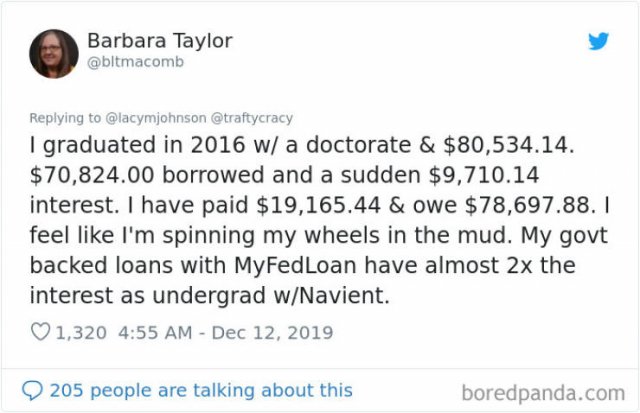 Americans Share Huge Student Loans