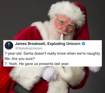 Christmas Tweets From Parents