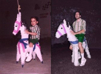 Then And Now: People Recreate Their Childhood Photos