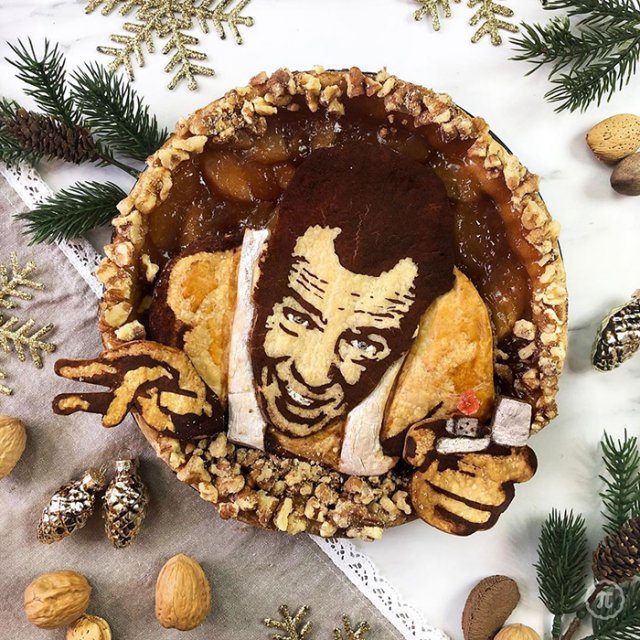 Creative Holiday Pie Art